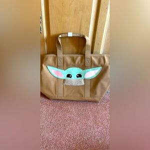 Stoney Clover Lane Star Wars Baby Grogu Patched Mini Tote Bag NWT Baby Yoda